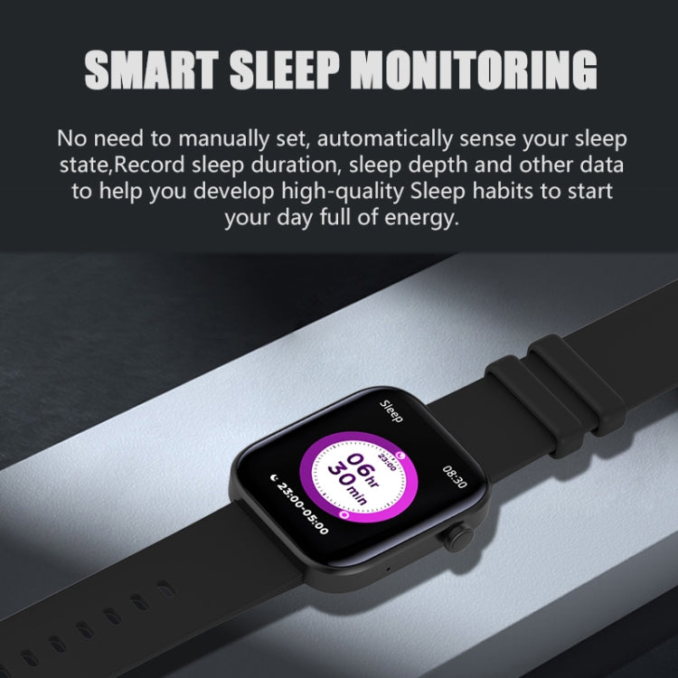 P43 1.8 inch TFT Screen Bluetooth Smart Watch, Support Heart Rate Monitoring & 100+ Sports Modes(Blue) - Smart Watches by PMC TechLife | Online Shopping South Africa | PMC TechLife