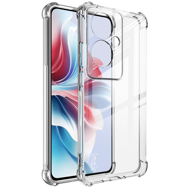 For OPPO Reno11 F 5G imak Shockproof Airbag TPU Phone Case(Transparent) - free shipping - PMC TechLife - Order now!
