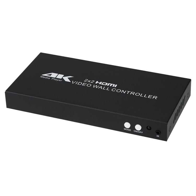 XP02 4K 2x2 HDMI Video Wall Controller Multi-screen Splicing Processor, Style:Ordinary(UK Plug) - free shipping - PMC Jewellery - Order now!