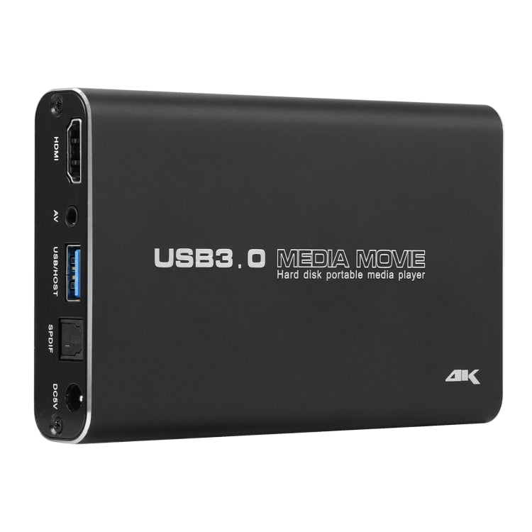 MP2506P 4K 30Hz HD Media Player, Support Auto Loop Play Videos & Photos & Music(UK Plug) - Multimedia Player by PMC TechLife | Online Shopping South Africa | PMC TechLife | Buy Now Pay Later Mobicred