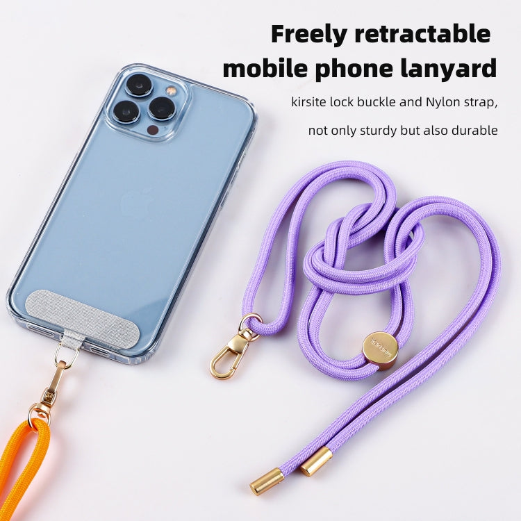mutural Universal Mobile Phone Solid Color Lanyard(Dark Green) - Lanyards & Wrist Straps by Mutural | Online Shopping South Africa | PMc TechLife | Buy Now Pay Later Mobicred