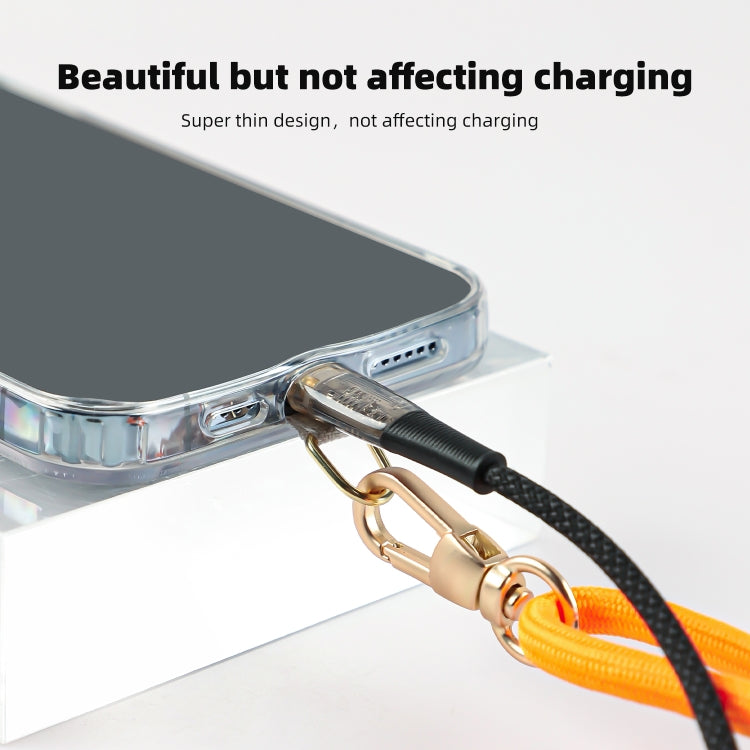 mutural Universal Mobile Phone Lanyard(Purple Gold) - Lanyards & Wrist Straps by Mutural | Online Shopping South Africa | PMc TechLife | Buy Now Pay Later Mobicred