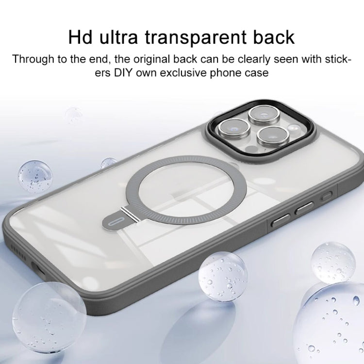 For iPhone 14 Pro Max Shield Armor MagSafe Holder Phone Case(Black) - iPhone 14 Pro Max Cases by PMC TechLife | Online Shopping South Africa | PMC TechLife