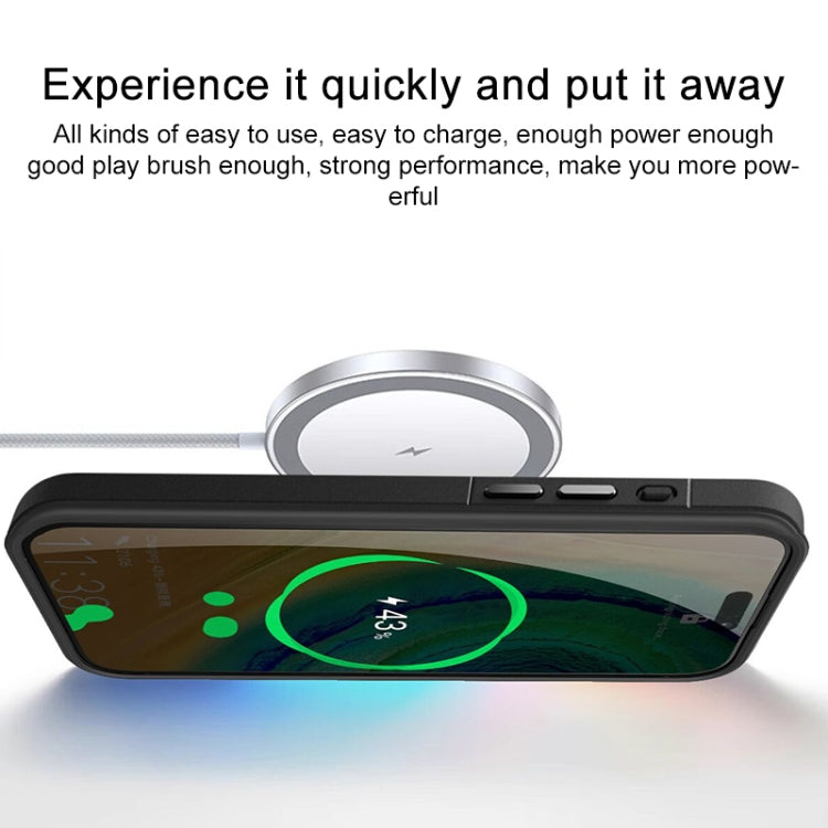 For iPhone 14 Pro Shield Armor MagSafe Holder Phone Case(Royal Blue) - iPhone 14 Pro Cases by PMC TechLife | Online Shopping South Africa | PMC TechLife