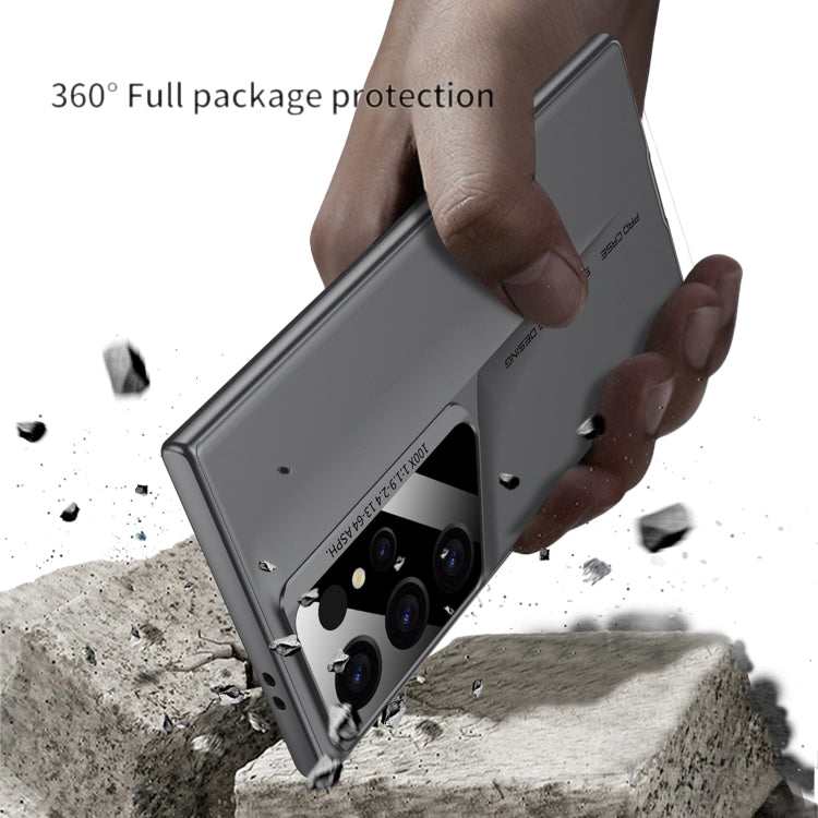For Samsung Galaxy S24 Ultra 5G GKK Blade Ultra-thin Full Coverage Phone Case(Black) - free shipping - PMC Jewellery - Order now!