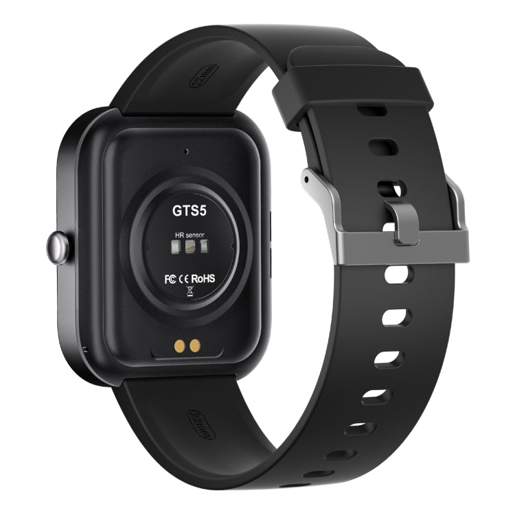 GTS5 2.0 inch Fitness Health Smart Watch, BT Call / Heart Rate / Blood Pressure / MET / Blood Glucose(Black) - Smart Wristbands by PMC TechLife | Online Shopping South Africa | PMC TechLife