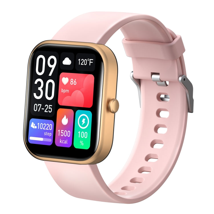 GTS5 2.0 inch Fitness Health Smart Watch, BT Call / Heart Rate / Blood Pressure / MET / Blood Glucose(Rose Gold) - Smart Wristbands by PMC TechLife | Online Shopping South Africa | PMC TechLife