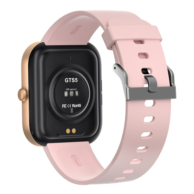 GTS5 2.0 inch Fitness Health Smart Watch, BT Call / Heart Rate / Blood Pressure / MET / Blood Glucose(Rose Gold) - Smart Wristbands by PMC TechLife | Online Shopping South Africa | PMC TechLife