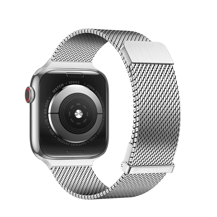 For Apple Watch Series 2 42mm DUX DUCIS Milanese Pro Series Stainless Steel Watch Band(Silver) - free shipping - PMC TechLife - Order now!