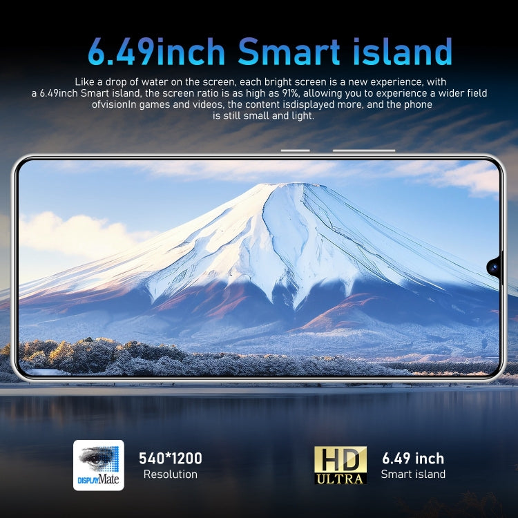 Note13 Pro+ / RF7, 2GB+16GB, 6.49 inch Face Identification Android 5.0 MTK6582 Quad Core, Network: 3G, Dual SIM(Purple) -  by PMC TechLife | Online Shopping South Africa | PMC TechLife