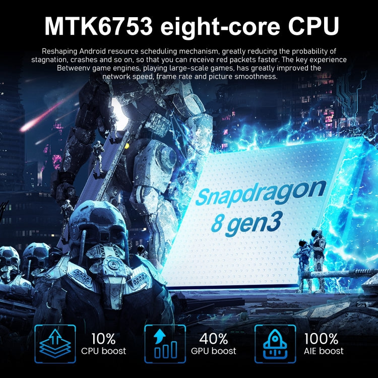 i15 Pro Max / VD1, 3GB+32GB, 6.79 inch Screen, Face Identification, Android 8.1 MTK6753 Octa Core, Network: 4G, Dual SIM(Gold) -  by PMC TechLife | Online Shopping South Africa | PMC TechLife