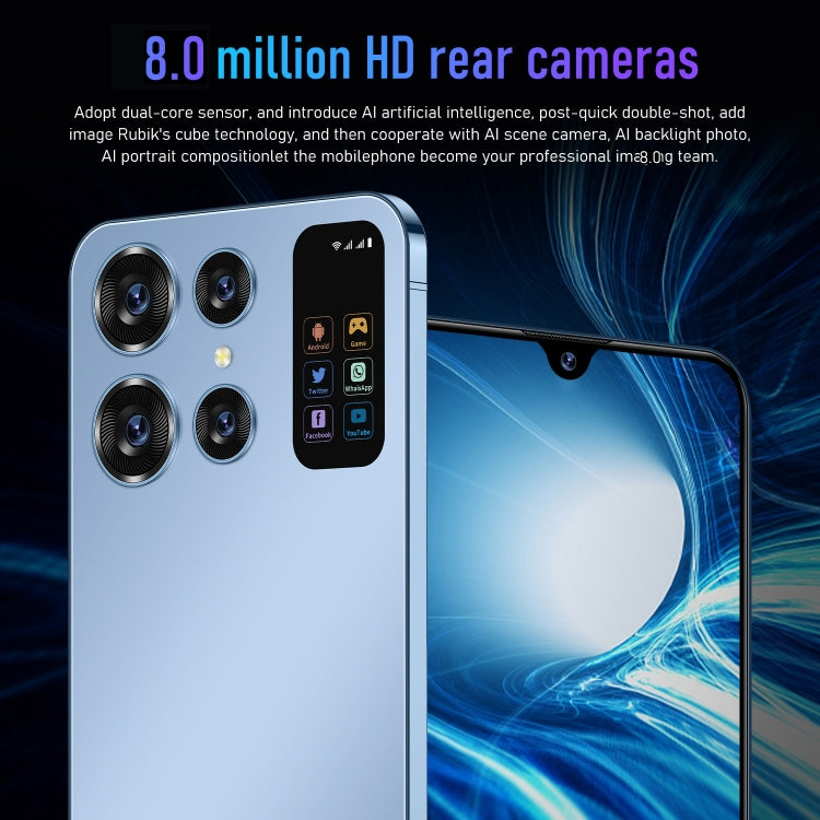 Note40 / X16, 2GB+16GB, 6.49 inch Face Identification Android 8.1 MTK6580A Quad Core, Network: 3G, Dual SIM(Purple) -  by PMC TechLife | Online Shopping South Africa | PMC TechLife