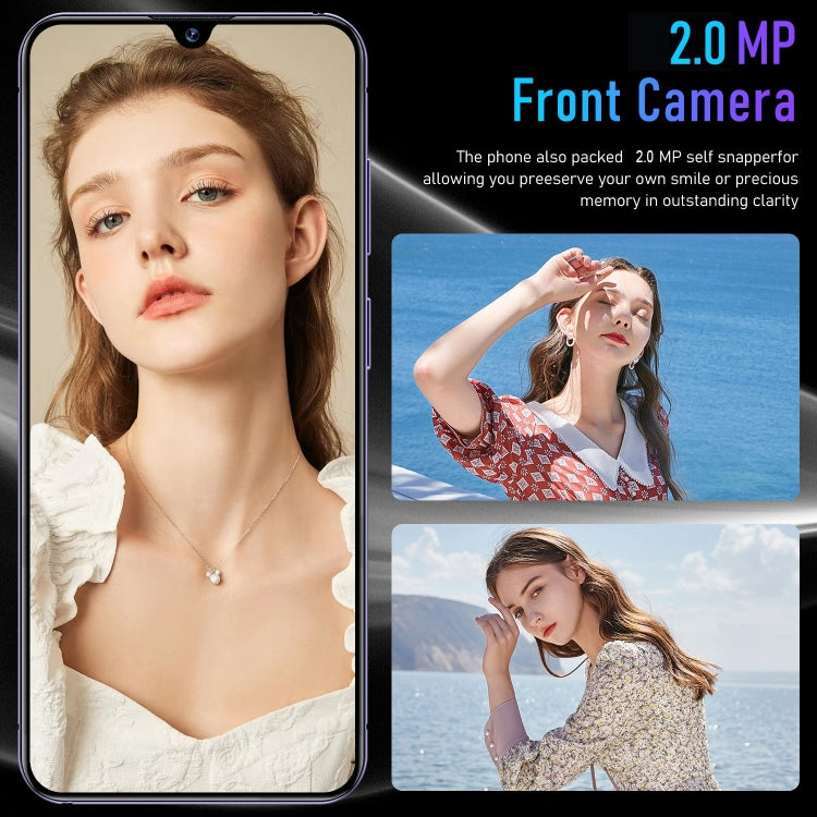 Note40 / X16, 2GB+16GB, 6.49 inch Face Identification Android 8.1 MTK6580A Quad Core, Network: 3G, Dual SIM(Black) -  by PMC TechLife | Online Shopping South Africa | PMC TechLife