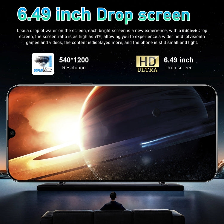 13T Pro / X18, 2GB+16GB, 6.49 inch Face Identification Android 8.1 MTK6580A Quad Core, Network: 3G, Dual SIM(Blue) -  by PMC TechLife | Online Shopping South Africa | PMC TechLife