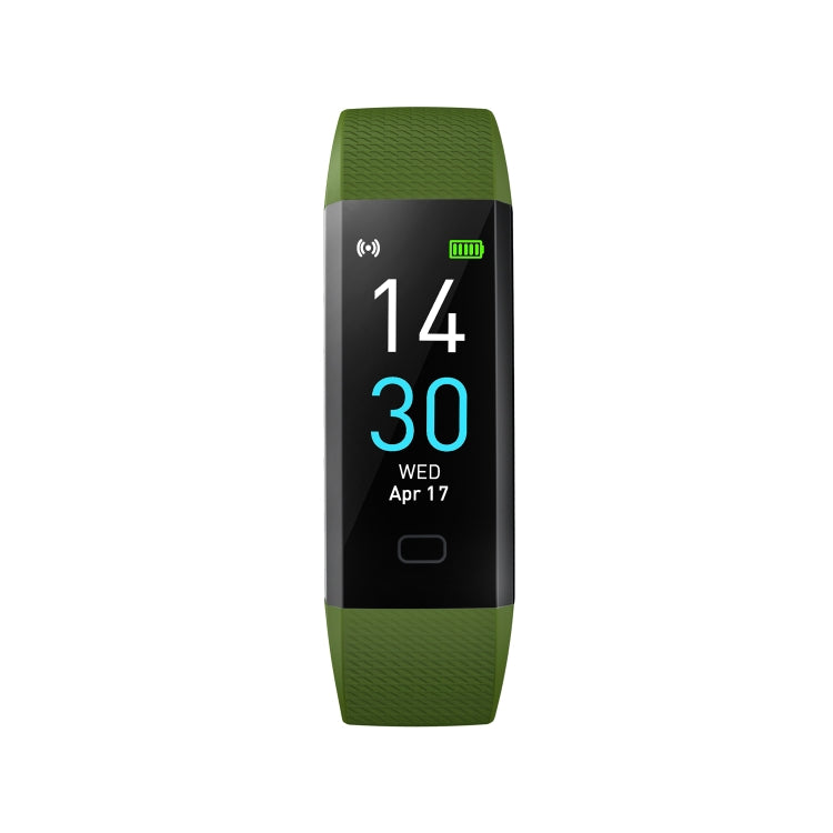 S5-4 Smart Bracelet IP68 Waterproof Heart Rate Sport Fitness Tracker Smart Watch(Army Green) - Smart Wristbands by PMC TechLife | Online Shopping South Africa | PMC TechLife