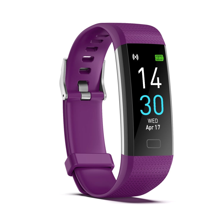 S5-4 Smart Bracelet IP68 Waterproof Heart Rate Sport Fitness Tracker Smart Watch(Purple) - Smart Wristbands by PMC TechLife | Online Shopping South Africa | PMC TechLife