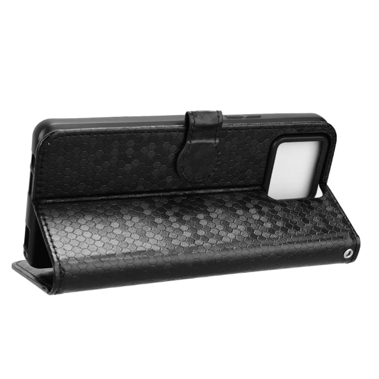 For Asus Zenfone 11 Ultra Honeycomb Dot Texture Leather Phone Case(Black) - ASUS Cases by PMC TechLife | Online Shopping South Africa | PMC TechLife | Buy Now Pay Later Mobicred