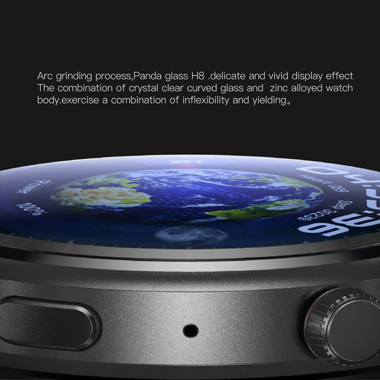 LEMFO DM80 1.43 inch AMOLED Round Screen Smart Watch Android 8.1, Specification:2GB+16GB(Black) - Android Watch by LEMFO | Online Shopping South Africa | PMC TechLife | Buy Now Pay Later Mobicred