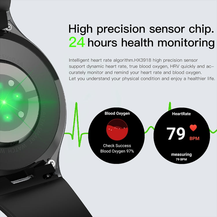 LEMFO DM80 1.43 inch AMOLED Round Screen Smart Watch Android 8.1, Specification:2GB+16GB(Red) - free shipping - PMC TechLife - Order now!