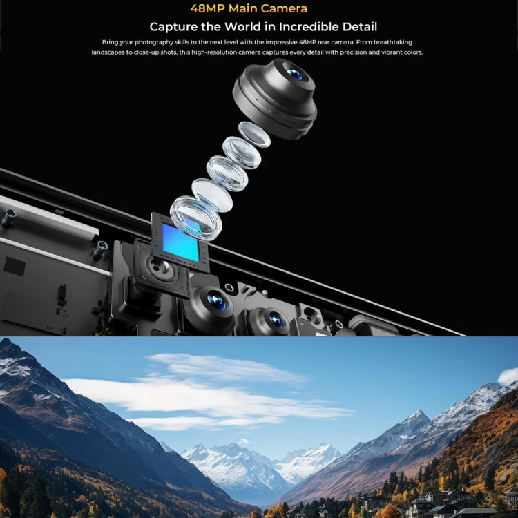 OUKITEL RT8 4G Network IP68/IP69K Rugged Tablet, 6GB+256GB, 11 inch Android 13 MediaTek Helio G99 Quad Core Support Dual SIM, EU Plug(Orange) - free shipping - PMC TechLife - Order now!