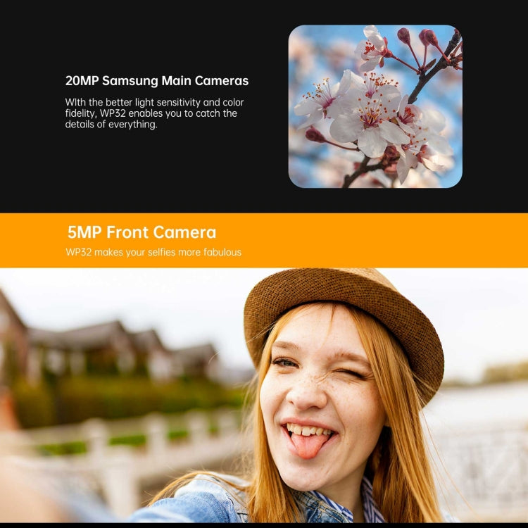 Oukitel WP32, 4GB+128GB, IP68/IP69K, 5.93 inch Android 13 Unisoc Tiger T606 Octa-core, NFC, OTG, Network: 4G(Black) - OUKITEL by OUKITEL | Online Shopping South Africa | PMC TechLife | Buy Now Pay Later Mobicred