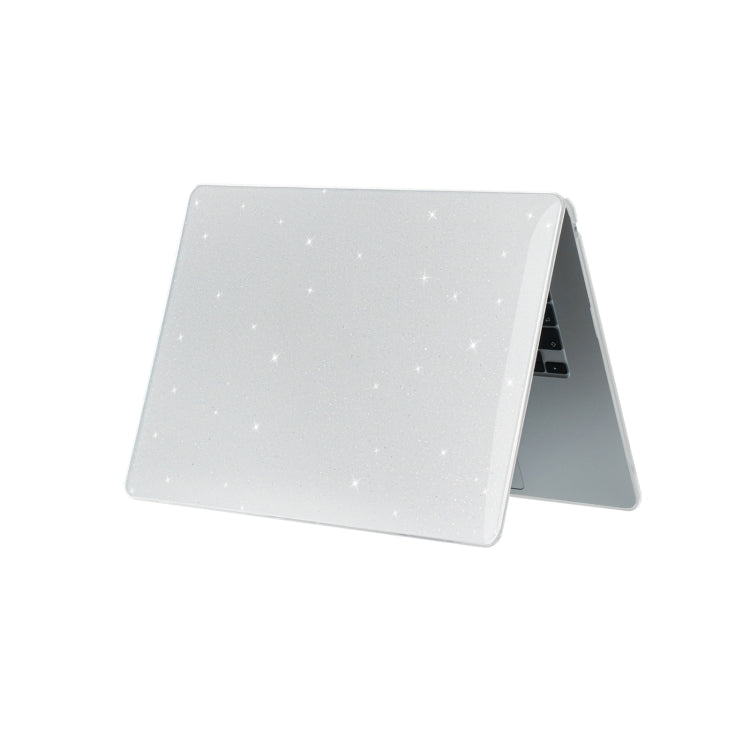 For MacBook Air 15.3 2024  A2941 (M2)/A3114 (M3) Gypsophila Laptop Protective Case(White) - MacBook Air Cases by PMC TechLife | Online Shopping South Africa | PMC TechLife | Buy Now Pay Later Mobicred