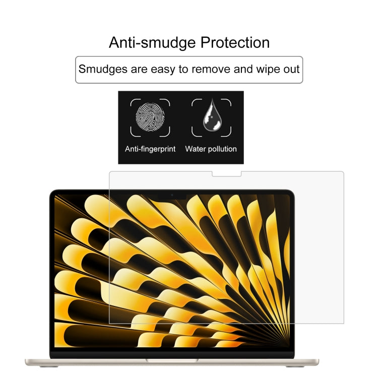 For Macbook Air 13.6 2023/2024/2025 0.26mm 9H Surface Hardness Explosion-proof Tempered Glass Film - Screen Protectors by PMC TechLife | Online Shopping South Africa | PMC TechLife | Buy Now Pay Later Mobicred