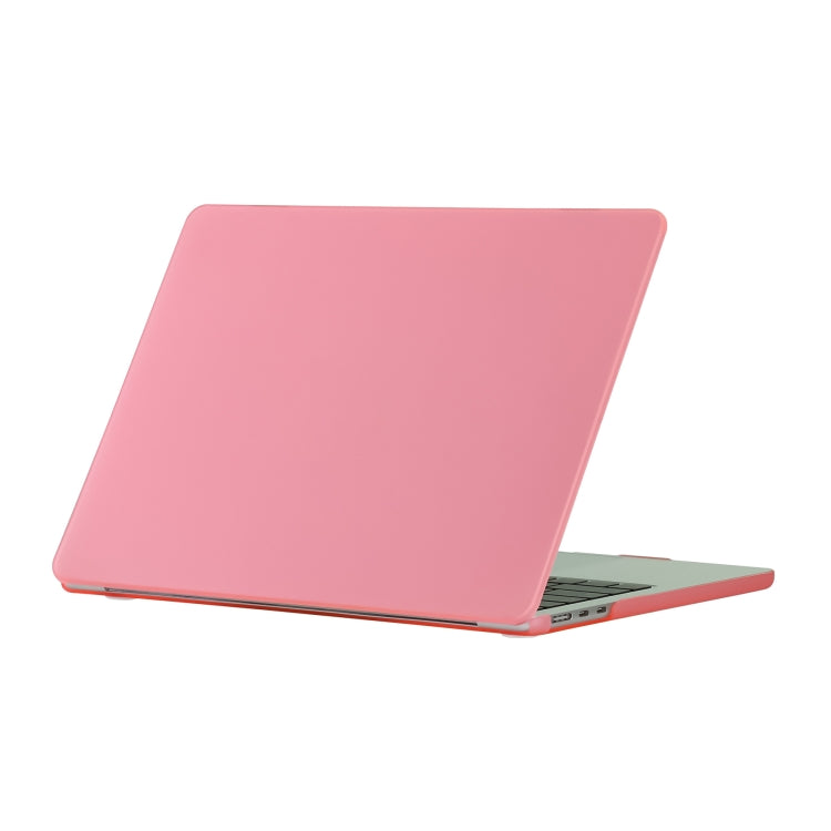 For MacBook Air 15.3 2025 / 2024 / 2023 Laptop Matte Style Protective Case(Pink) - MacBook Air Cases by PMC TechLife | Online Shopping South Africa | PMC TechLife | Buy Now Pay Later Mobicred