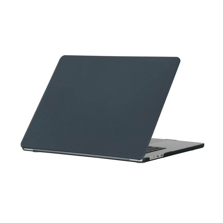 For MacBook Air 15.3 2025 / 2024 / 2023 Laptop Matte Style Protective Case(Black) - MacBook Air Cases by PMC TechLife | Online Shopping South Africa | PMC TechLife | Buy Now Pay Later Mobicred