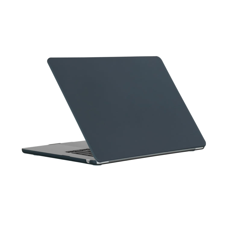 For MacBook Air 15.3 2025 / 2024 / 2023 Laptop Matte Style Protective Case(Black) - MacBook Air Cases by PMC TechLife | Online Shopping South Africa | PMC TechLife | Buy Now Pay Later Mobicred
