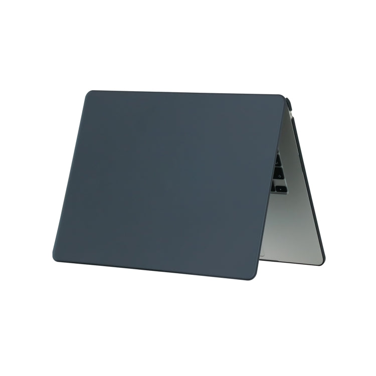 For MacBook Air 15.3 2025 / 2024 / 2023 Laptop Matte Style Protective Case(Black) - MacBook Air Cases by PMC TechLife | Online Shopping South Africa | PMC TechLife | Buy Now Pay Later Mobicred