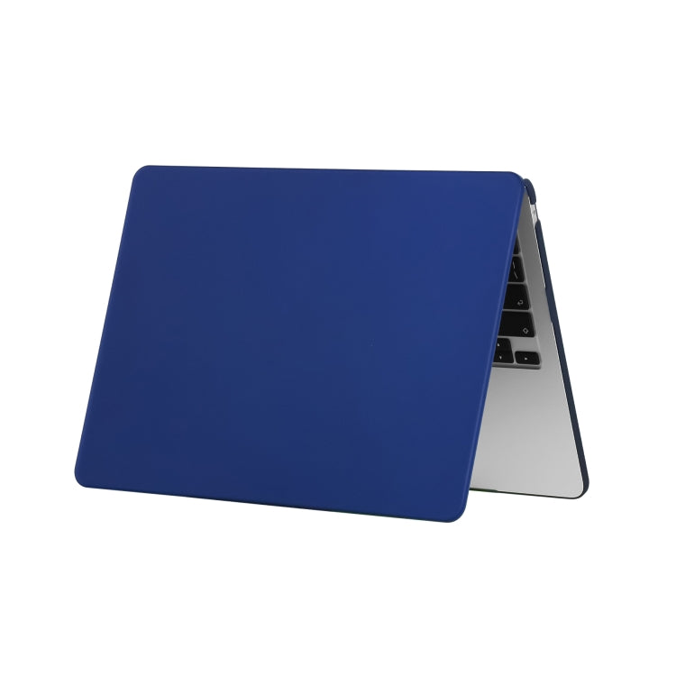 For MacBook Air 15.3 2024 A2941 (M2)/A3114 (M3) Laptop Matte Style Protective Case(Peony Blue) - MacBook Air Cases by PMC TechLife | Online Shopping South Africa | PMC TechLife | Buy Now Pay Later Mobicred