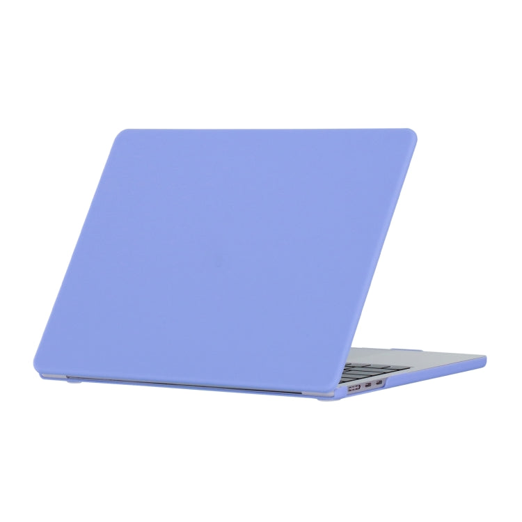 For MacBook Air 15.3 2024 A2941 (M2)/A3114 (M3) Laptop Matte Style Protective Case(New Actual Blue) - MacBook Air Cases by PMC TechLife | Online Shopping South Africa | PMC TechLife | Buy Now Pay Later Mobicred
