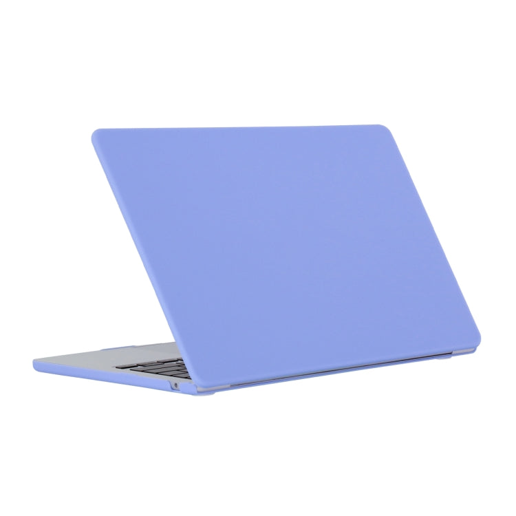 For MacBook Air 15.3 2024 A2941 (M2)/A3114 (M3) Laptop Matte Style Protective Case(New Actual Blue) - MacBook Air Cases by PMC TechLife | Online Shopping South Africa | PMC TechLife | Buy Now Pay Later Mobicred