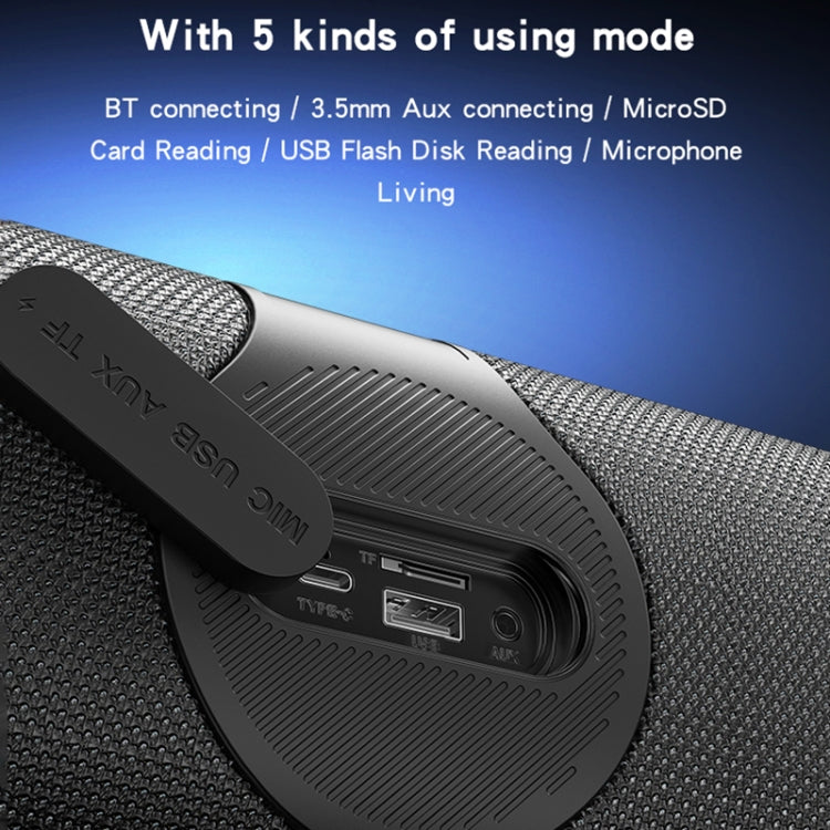 Yesido YSW21 Outdoor Portable Wireless Bluetooth Speaker with Microphone(Black) - free shipping - PMC Jewellery - Order now!