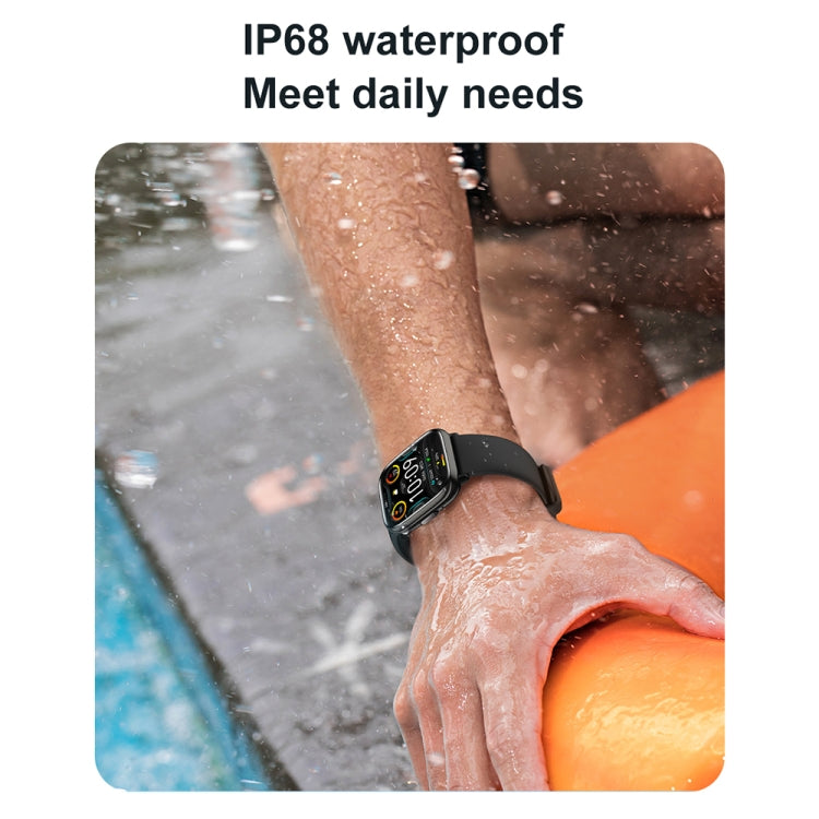 HD12 1.75 inch IP68 Waterproof Smart Watch, Support Blood Oxygen Monitoring(Pink) - Smart Wristbands by PMC TechLife | Online Shopping South Africa | PMC TechLife | Buy Now Pay Later Mobicred