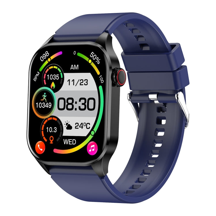T98 2.04 inch IP68 Waterproof Bluetooth Call Smart Watch, Support Blood Oxygen Monitoring(Blue) - free shipping - PMC TechLife - Order now!