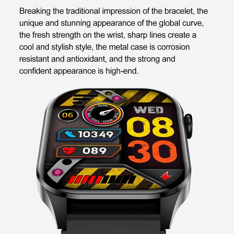 T98 2.04 inch IP68 Waterproof Bluetooth Call Smart Watch, Support Blood Oxygen Monitoring(Black) - free shipping - PMC TechLife - Order now!