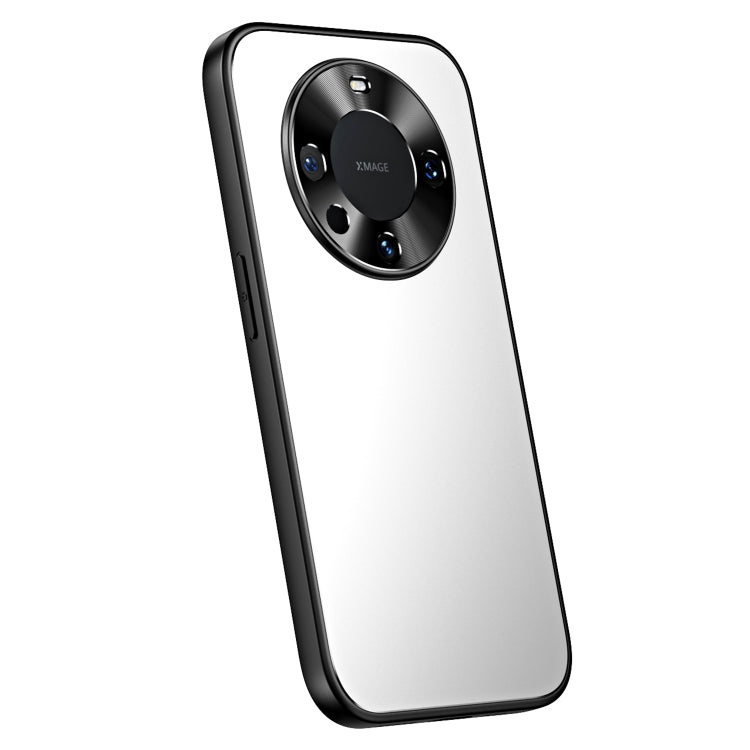 For Huawei Mate 60 Pro R-JUST RJ-61 Electroplating Frosted TPU + PC Phone Case(Silver) - free shipping - PMC TechLife - Order now!