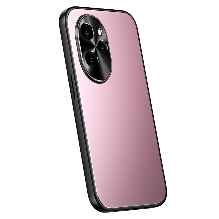 For Honor 100 Pro R-JUST RJ-61 Electroplating Frosted TPU + PC Phone Case(Pink) - free shipping - PMC TechLife - Order now!