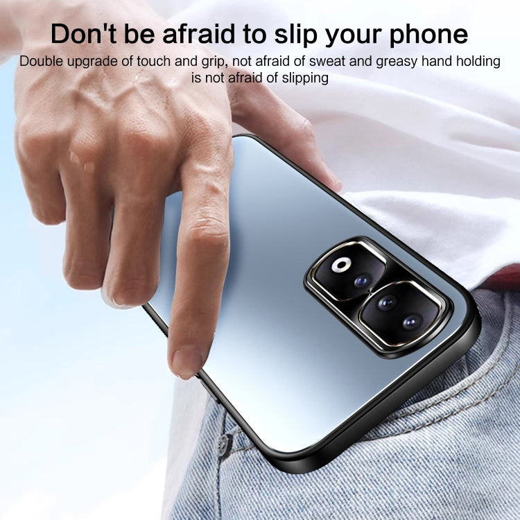 For Honor 90 R-JUST RJ-61 Electroplating Frosted TPU + PC Phone Case(Silver) - free shipping - PMC TechLife - Order now!