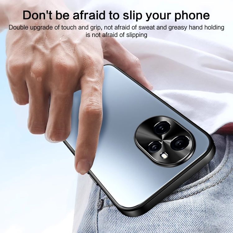 For Honor 100 Pro R-JUST RJ-61 Electroplating Frosted TPU + PC Phone Case with Holder(Pink) - Honor Cases by R-JUST | Online Shopping South Africa | PMC TechLife | Buy Now Pay Later Mobicred