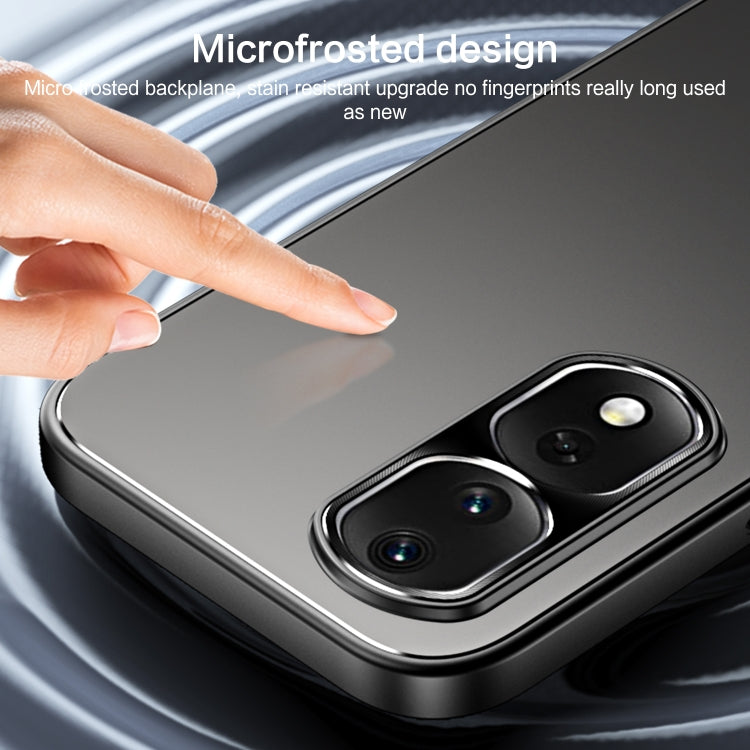 For Honor 80 Pro R-JUST RJ-61 Electroplating Frosted TPU + PC Phone Case with Holder(Pink) - Honor Cases by R-JUST | Online Shopping South Africa | PMC TechLife