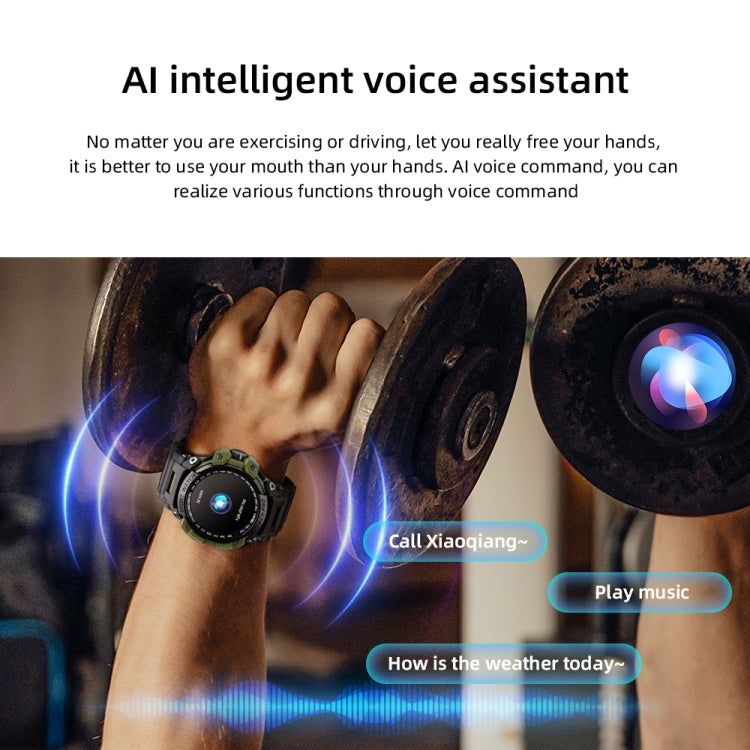 LOKMAT ATTACK 2 Pro 1.39 inch BT5.1 Smart Sport Watch, Support Bluetooth Call / Sleep / Heart Rate / Blood Pressure Health Monitor(Blue Black) - Smart Watches by Lokmat | Online Shopping South Africa | PMC TechLife