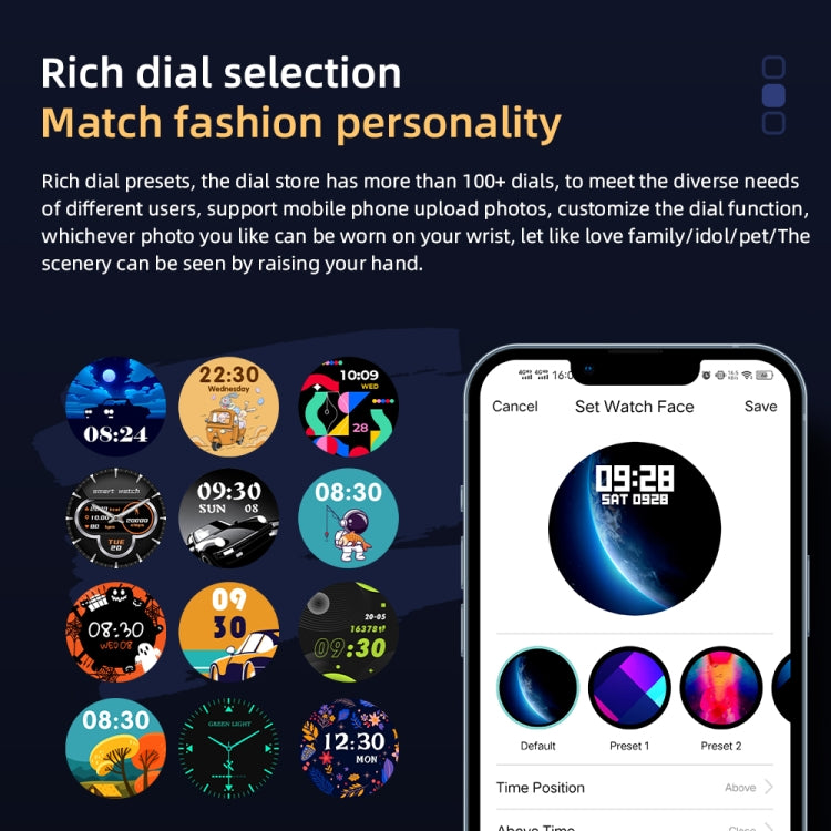 LOKMAT ATTACK Pro 1.32 inch BT5.1 Smart Sport Watch, Support Bluetooth Call / Sleep / Blood Oxygen / Heart Rate / Blood Pressure Health Monitor(Blue) - free shipping - PMC TechLife - Order now!