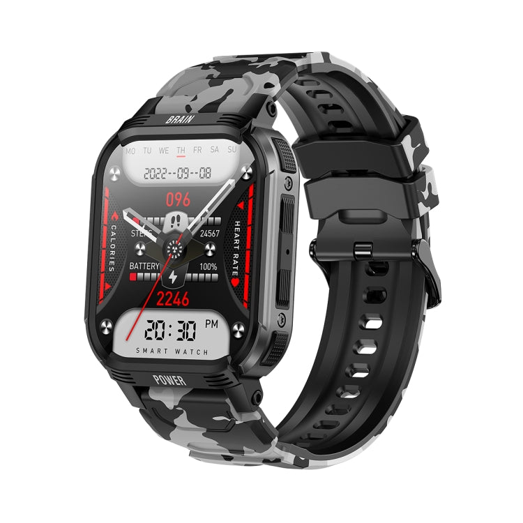 LEMFO LT08 1.85 inch TFT Screen Smart Watch Supports Bluetooth Calls(Gun Black) - free shipping - PMC TechLife - Order now!