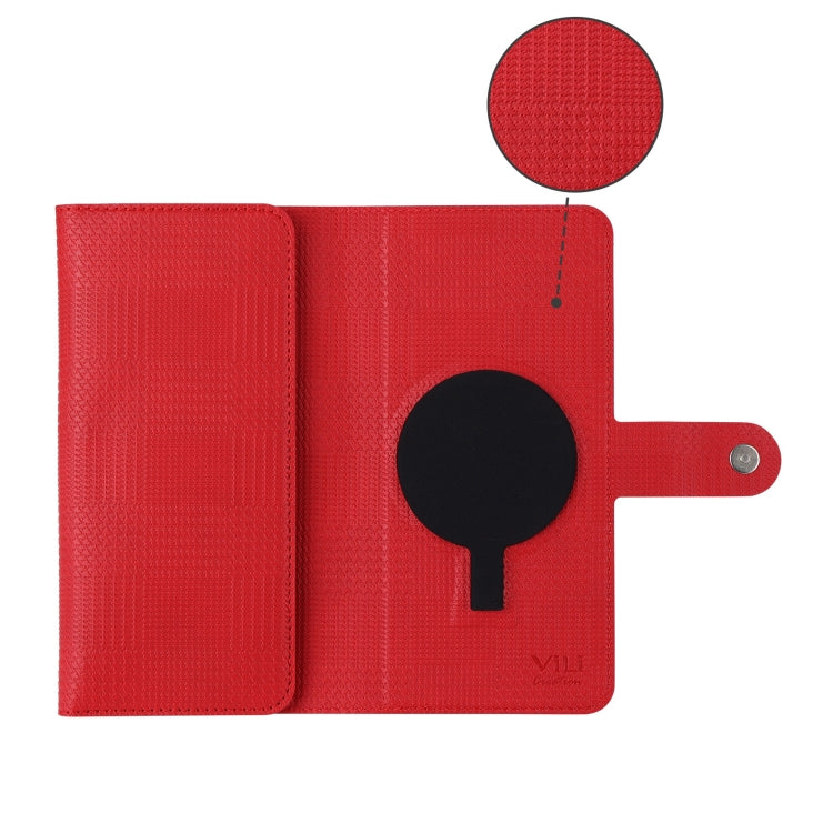 For Google Pixel 8 Pro ViLi GHA Series Shockproof MagSafe RFID Leather Attraction Horizontal Flip Phone Case(Red) - free shipping - PMC TechLife - Order now!