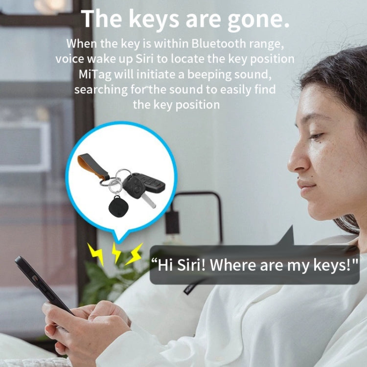 Global Positioning Pet Key Anti-Lost Device Smart Bluetooth GPS Locator(Black) - Personal Tracker by PMC TechLife | Online Shopping South Africa | PMC TechLife | Buy Now Pay Later Mobicred
