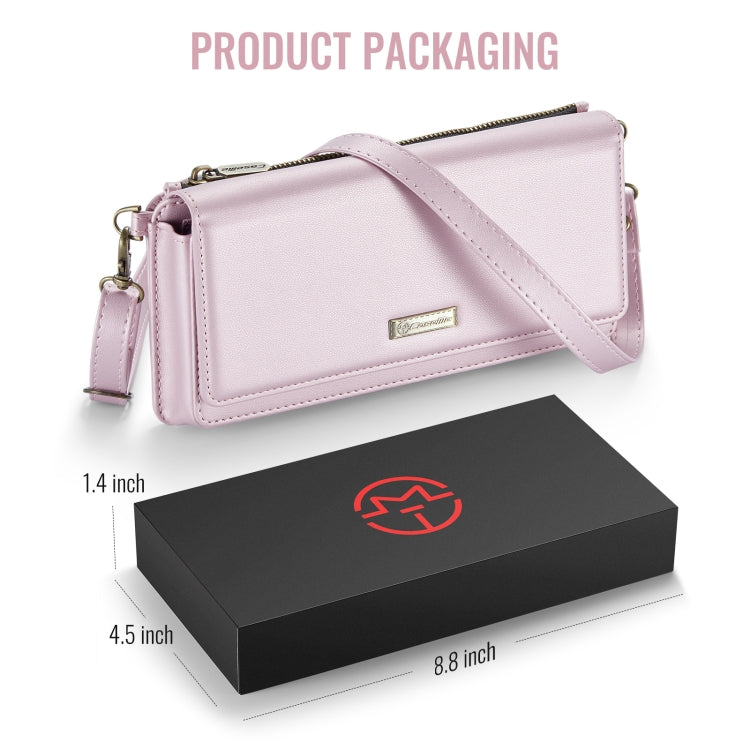 CaseMe Me30 Multi Functional Diagonal Cross Bag Phone Case(Pink) - free shipping - PMC Jewellery - Order now!