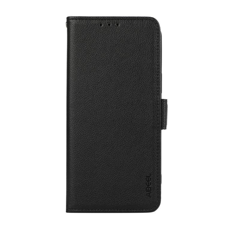 For iPhone 17 Air ABEEL Side-Magnetic Litchi Pattern Leather RFID Phone Case(Black) - free shipping - PMc TechLife - Order now!